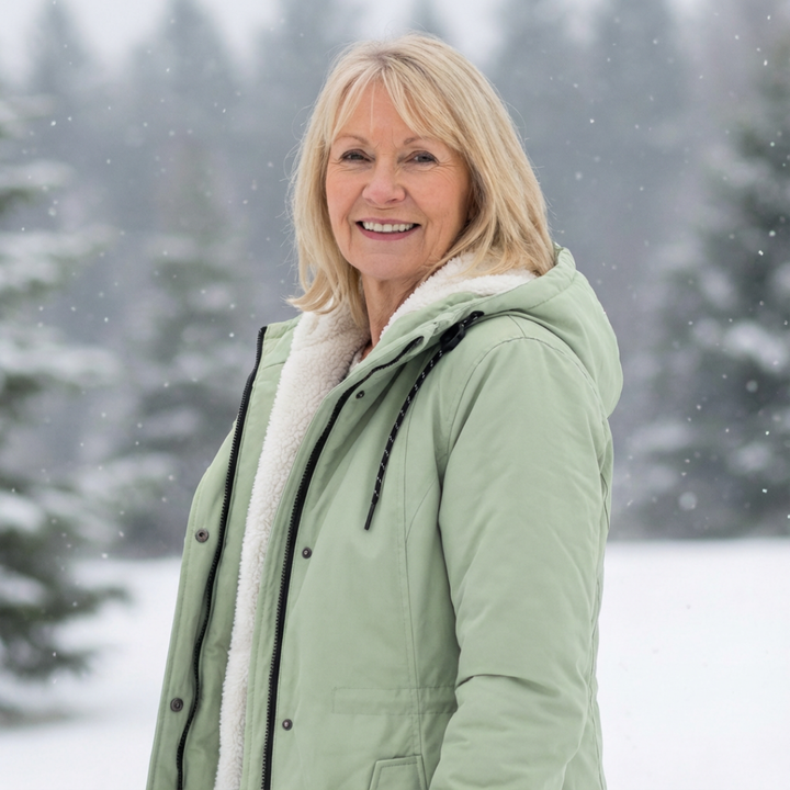 Gewatteerde winterjas