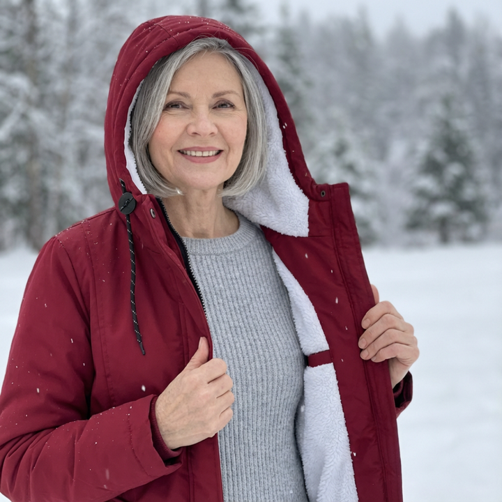 Gewatteerde winterjas