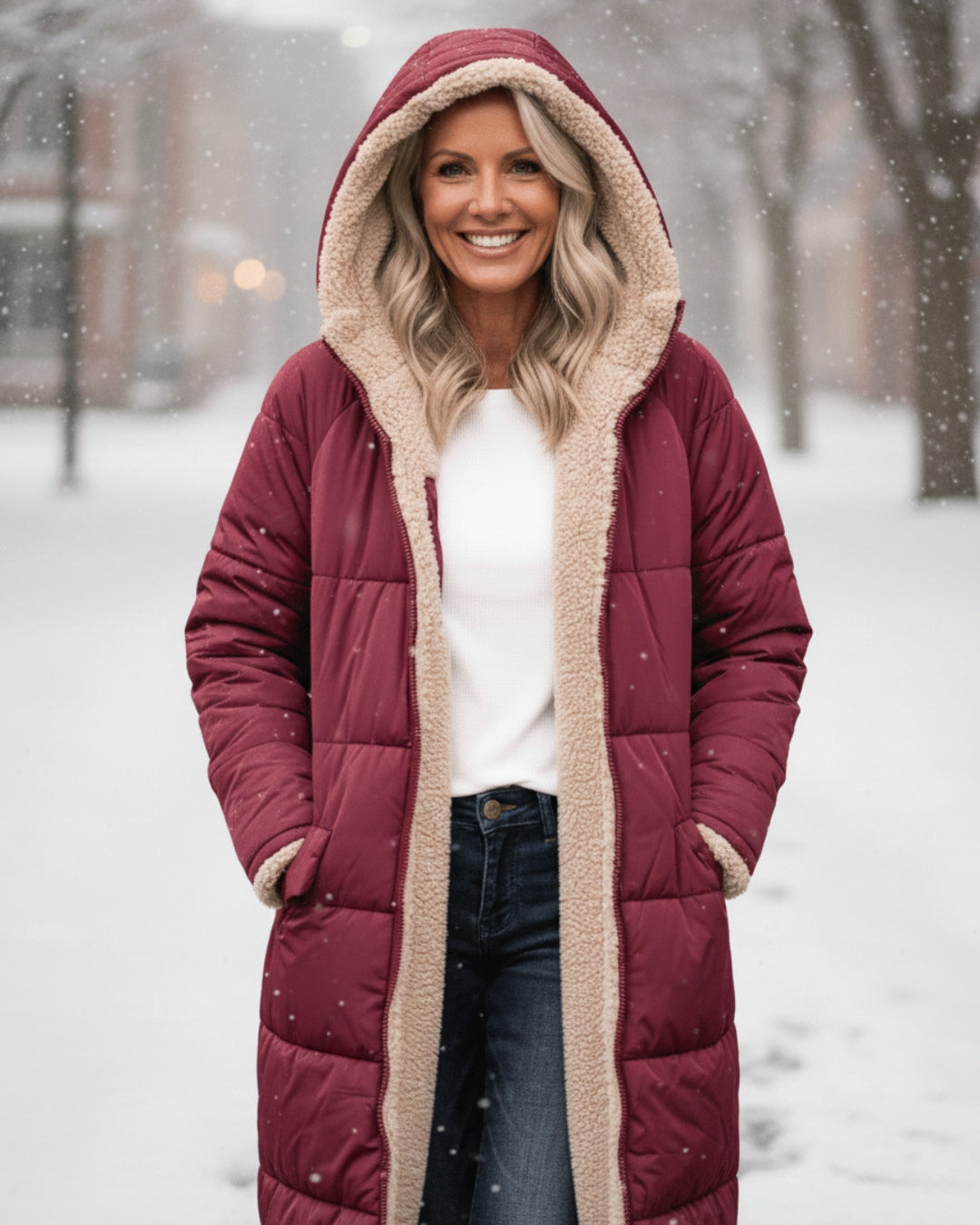 Sherpa winterjas