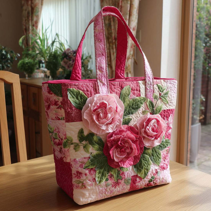 Florina™ | Artistieke tas met 3D-bloemenpatroon (effectieve print)